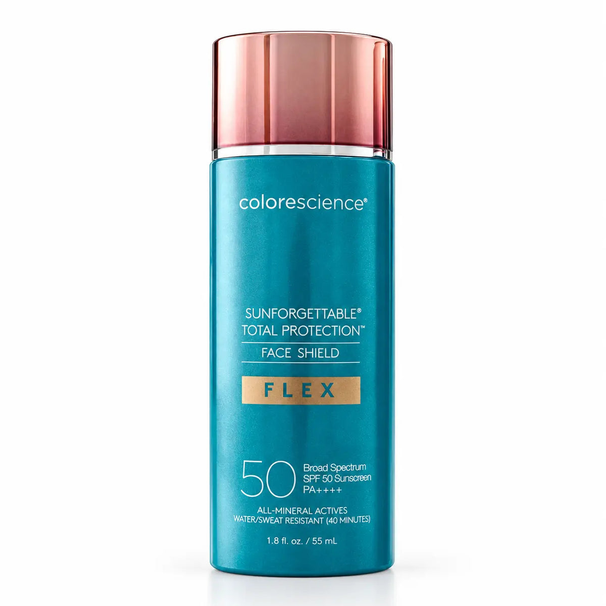 Colorescience Sunforgettable Total Protection Face Shield Flex SPF 50 Medium 55 ml — vista frontal del envase