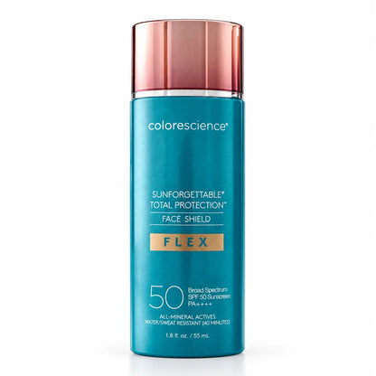 Colorescience Sunforgettable Total Protection Face Shield Flex SPF 50 Medium 55 ml — vista frontal del envase