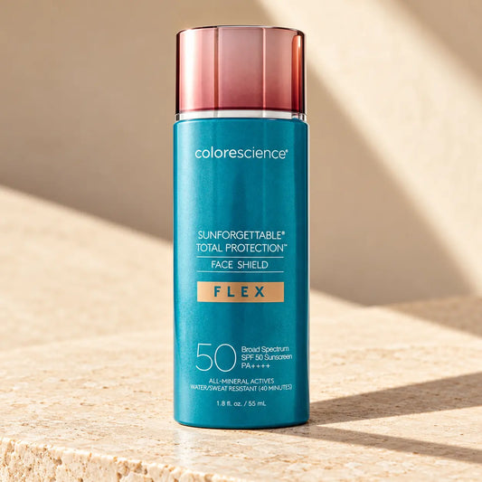 Colorescience Sunforgettable Total Protection Face Shield Flex SPF 50 Medium 55 ml — composición de estudio del producto