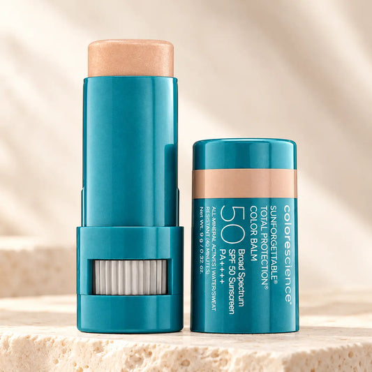 Colorescience Sunforgettable Total Protection Color Balm SPF 50 Glow — composición de estudio del producto